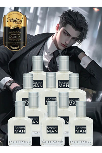 ALREHAB 10 قطع من عطر سيكريت مان 100 مل