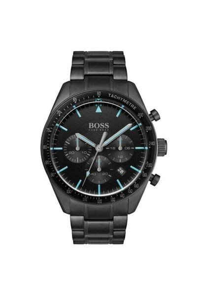 Hugo Boss Ρολόι Trophy με Μεταλλικό Μπρασελέ σε Μαύρο χρώμα - HB1513675