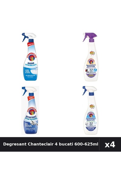 Chanteclair Set 4 Degresant Universal 600-625ml - Lavanda, Bicarbonat, Extra ...