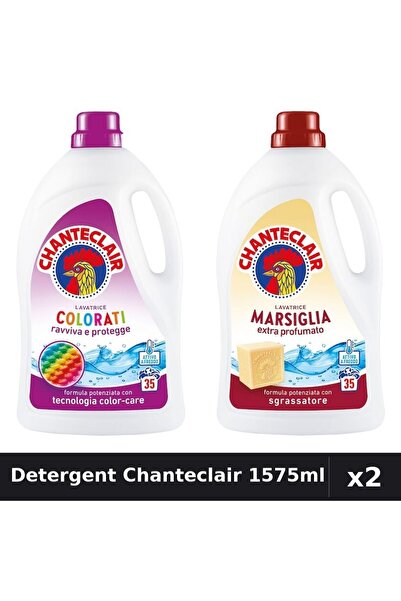 Chanteclair Set 2 Detergent Lichid Rufe 1575ml 35 Spalari - Color, Marsilia