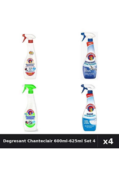 Chanteclair Set 4 Degresant Universal 600ml-625ml - Marsilia, Lămâie, Extra P...