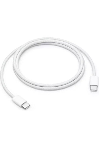 Apple Καλώδιο USB 2.0 USB-C αρσενικό - USB-C 60W Λευκό 1μ (MW493ZM/A)