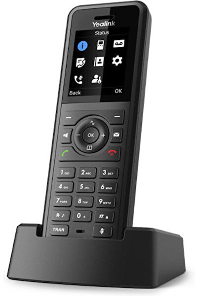 Yealink W57R Ασύρματο Τηλέφωνο IP Μαύρο