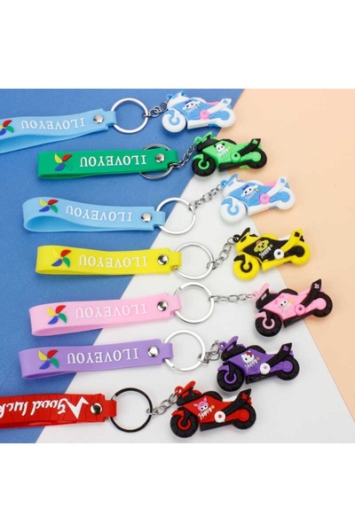 Silikon Motor Anahtarlık