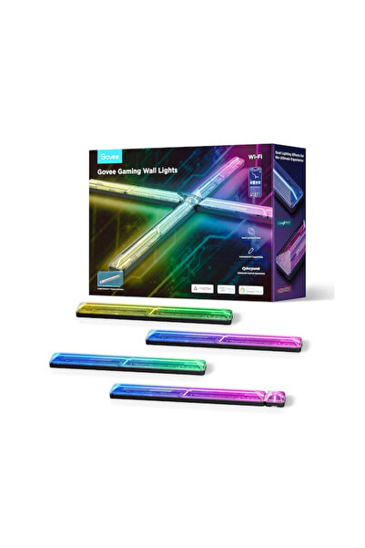 Govee Φωτιστικό Τοίχου Gaming (4+1) Bluetooth/WiFi Διακοσμητική Μπάρα Φωτισμο...