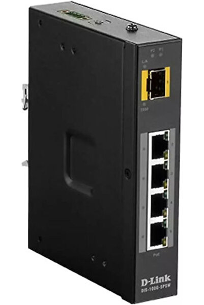 D-Link Μη διαχειριζόμενος διακόπτης L2 PoE με 4 θύρες Ethernet Gigabit (1Gbps...