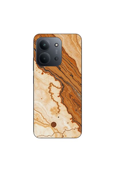 OEM Husa compatibila cu Xiaomi Redmi 15C Silicon Gel Tpu Model Caramel Marble...