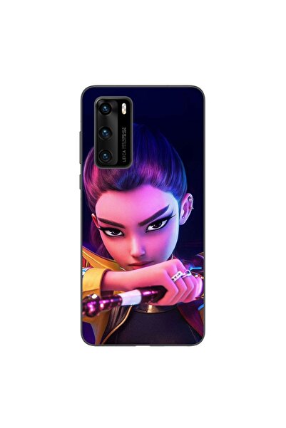 OEM Husa compatibila cu Huawei P40 Silicon Gel Tpu Model KPop Demon Hunters Rumi