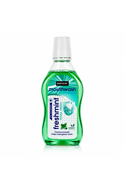 SENCE Apă de gură Sence® Freshmint Total Fresh cu fluor și mentă, fără alcool...