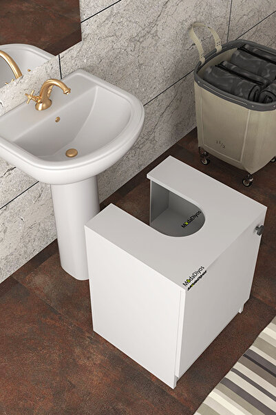 Tiklad Modelisa Mini Lavabo Altı Dolap, Banyo Dolabı - Mdf