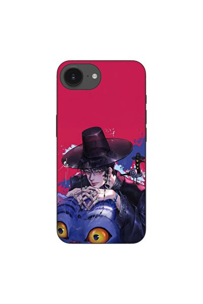 OEM Husa compatibila cu Apple iPhone 16e Silicon Gel Tpu Model KPop Demon Hun...