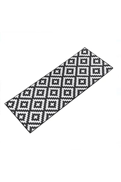 Cumpara-Istet Saltea de plajă din plastic, rolabilă, negru-alb, model aztec, ...