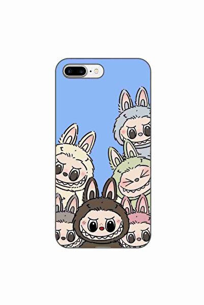 OEM Husa compatibila cu Apple iPhone 7 Plus, 8 Plus Silicon Gel Tpu Model Lab...