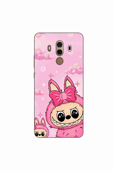 OEM Husa compatibila cu Huawei Mate 10 Pro Silicon Gel Tpu Model Labubu Pink ...
