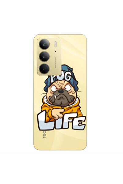Other Realme C 75 Pug Life 2 Transparent Silicone TPU Θήκη