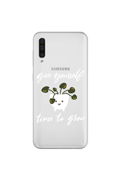 Other Samsung A70 Give Yourself Transparent Silicone TPU Θήκη