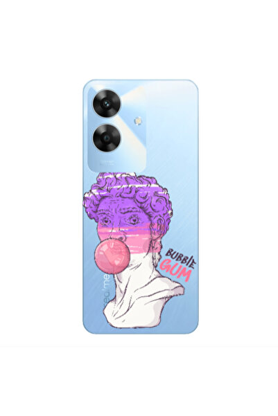 Other Realme Note 60 Pin Bubble Transparent Silicone TPU Θήκη
