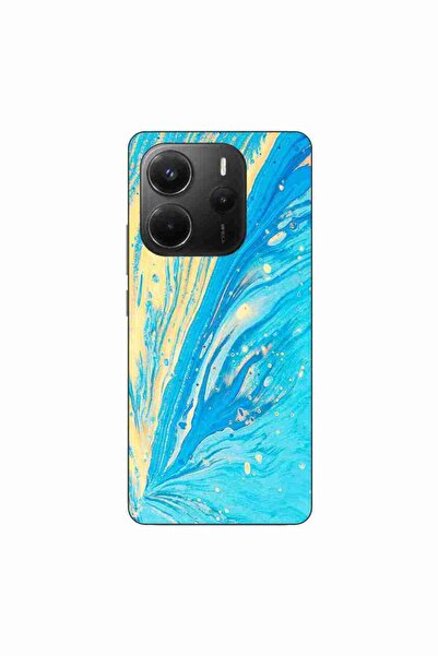 OEM Husa compatibila cu Xiaomi Redmi Note 14 4G Silicon Gel Tpu Model Aqua Bloom