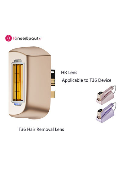 KINSEI BEAUTY عدسة إزالة الشعر KBT36 بـ 999999 وميض، عدسة KinseiBeauty T36 HR