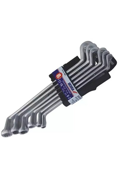 DEDRA EXIM 8 buc Set inel cheie fixДѓ CrV (6-7) - (20-22)