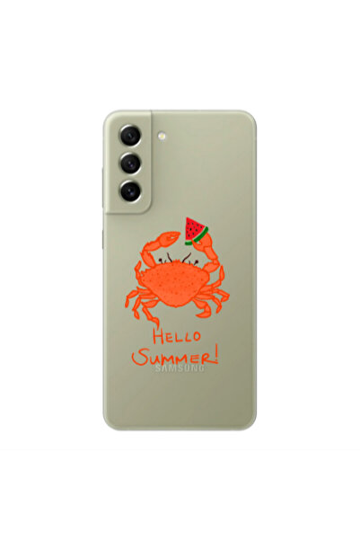 Other Samsung S22 Plus Hello Summer! Transparent Silicone TPU Θήκη