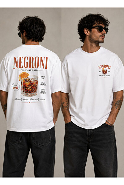 MiniHouse NEGRONI DESIGN T-SHIRT SA IZDAVANJEM NA PREDNJOJ I ZADNJOJ STRANI, ...