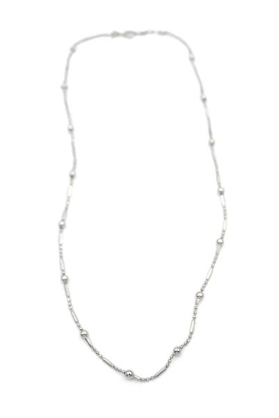 Marsilyan Nvdn- Ieg - Xuping Vip Necklace - 45cm - Silver Iegrs-Nvdn1