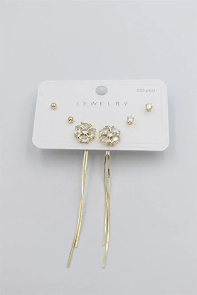 Marsilyan Nvdn- Ieg - Multiple Set Earrings - Gold Iegrs-Nvdn1