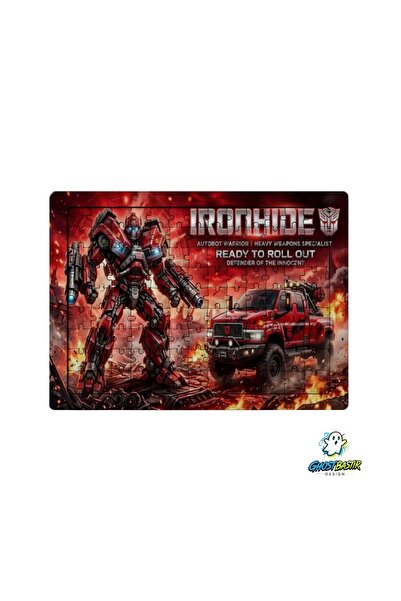 Ghostbastır Design Transformers Ironhide 99 Piece Standing Puzzle – Decorativ...