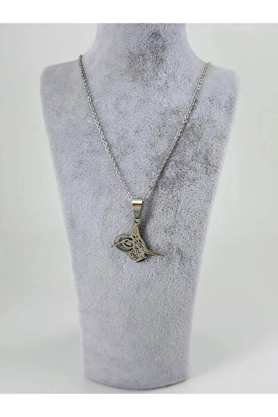 Marsilyan Nvdn- Ieg - Tuğra Design Steel Men's Necklace Iegrs-Nvdn1