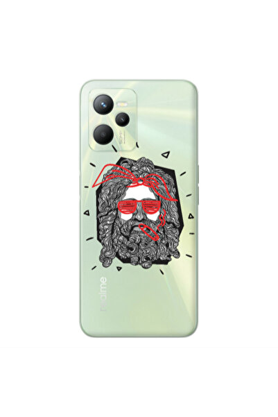 Other Realme C35 Cool glasses Transparent Silicone TPU Θήκη
