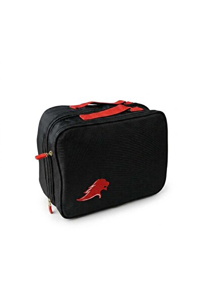 OEM Portable Organizer Type Textile Bag with 2 Compartments, 30x34 cm - Black...