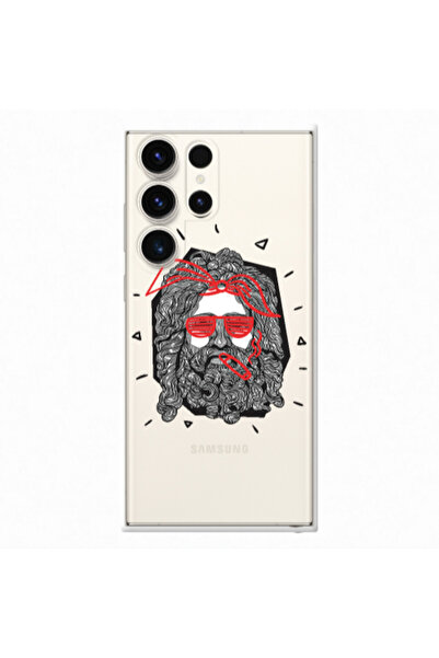Other Samsung S24 Ultra Cool glasses Transparent Silicone TPU Θήκη