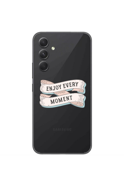 Other Samsung Galaxy A05s Enjoy Every Moment 2 Transparent Silicone TPU Θήκη
