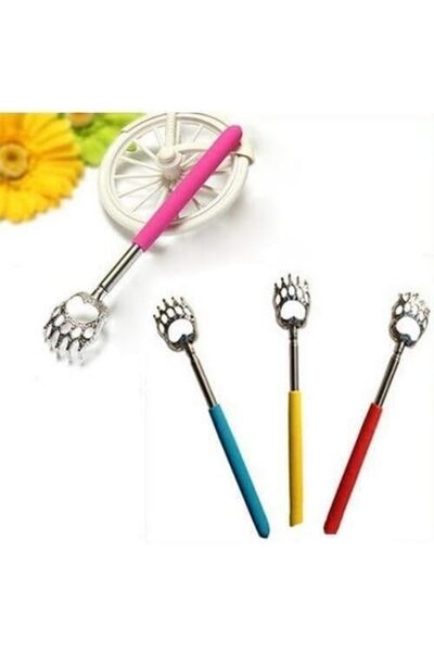 Yıldızan Terra Organik Outlet Practical and Easy Telescopic Metal Back Scratc...