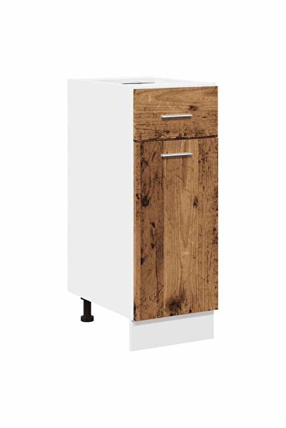 vidaxl Dulap inferior cu sertar “Lyon” lemn vechi 30x46x81,5cm