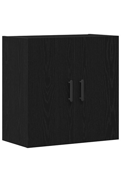 vidaxl Cabinet suspendat Stejar Negru 60 x 31 x 60 cm Lemn compozit