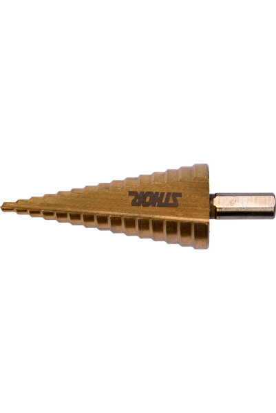 yato Burghiu pentru metal, in trepte, Sthor 22612, dimensiune 4-32 mm, HSS