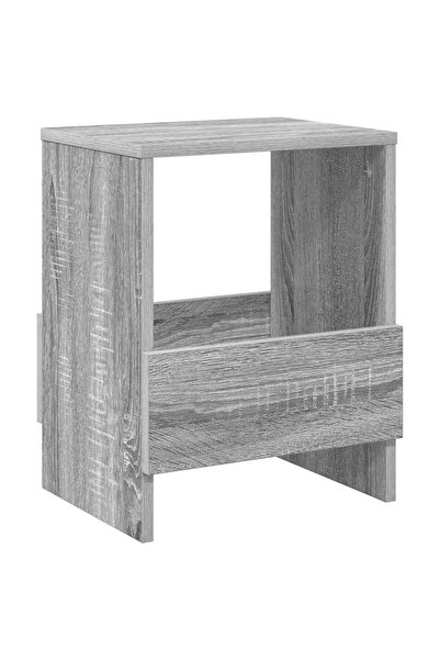 vidaxl Raft pentru reviste Gri Sonoma 35 x 30 x 45 cm