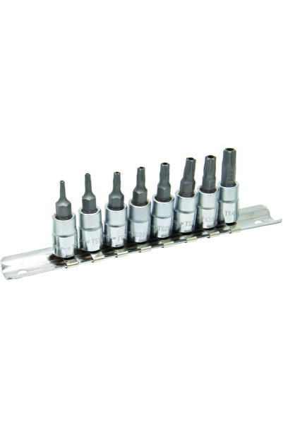 Top Master Pro Top Bottom Set of 8 Torx Penta bits, security hole 1/4 TS8-40 TMP