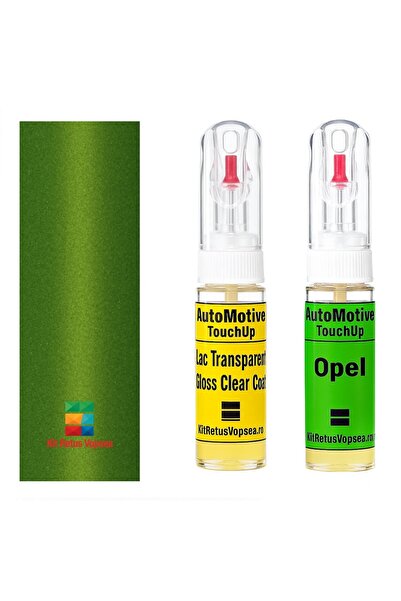 YLKRS AUTOMOTIVE Kit retus vopsea touch-up Opel Mokka OPGGI (Green Matcha), O...
