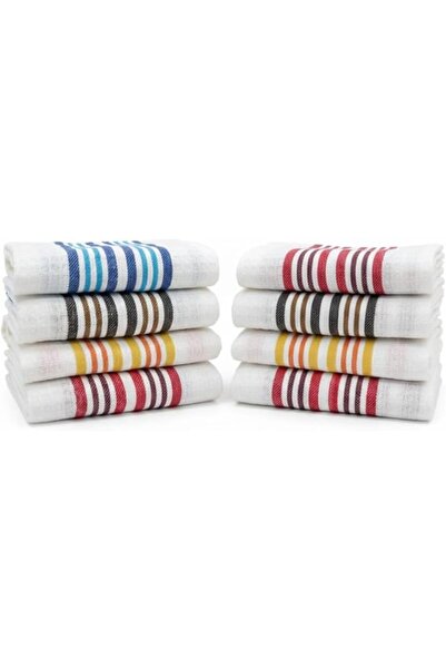 1Chase Striped honeycomb kitchen towel made of 100% cotton, super soft, absor...