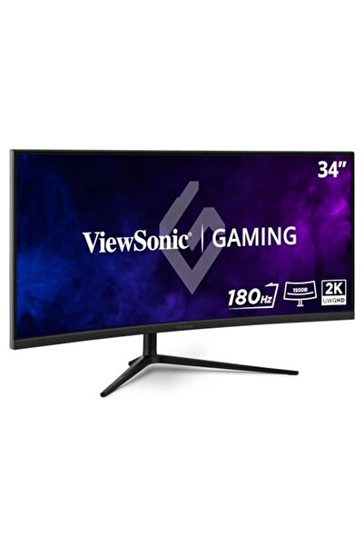 ViewSonic VX3418C-2K UWQHD Oyun Monitörü, 34 inç, VA panelli, 180 Hz, 1 ms, 2...