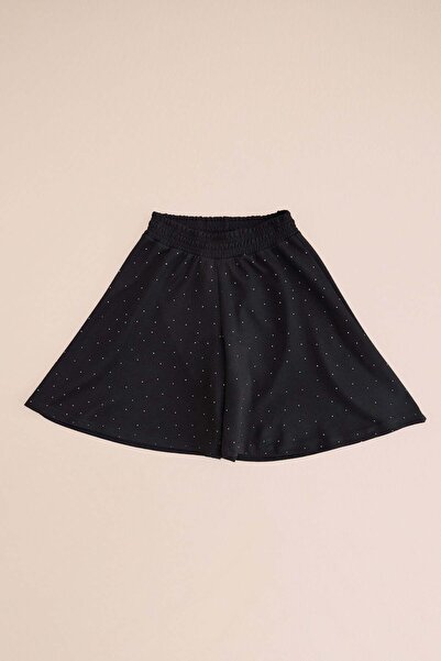 Fulla Moda Pantaloni scurți pentru fete, cu talie elastică și picior larg, cu...