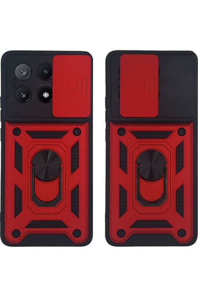 Other Ring Armor Campro Sonique Case for Xiaomi Poco X6 Pro 5G Red