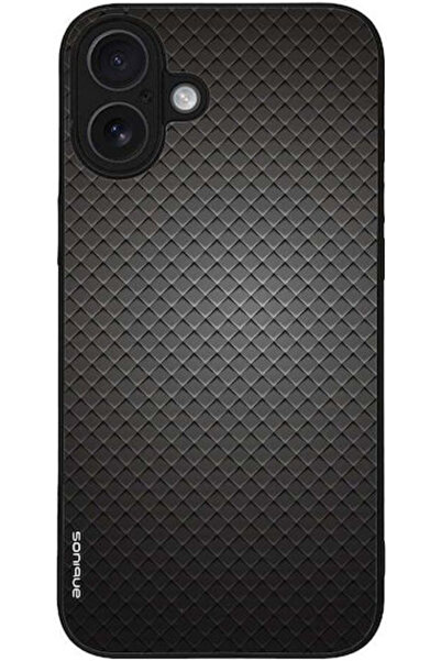 Other Θήκη Sonique Carbon Series για Apple iPhone 16 Plus Γκρι