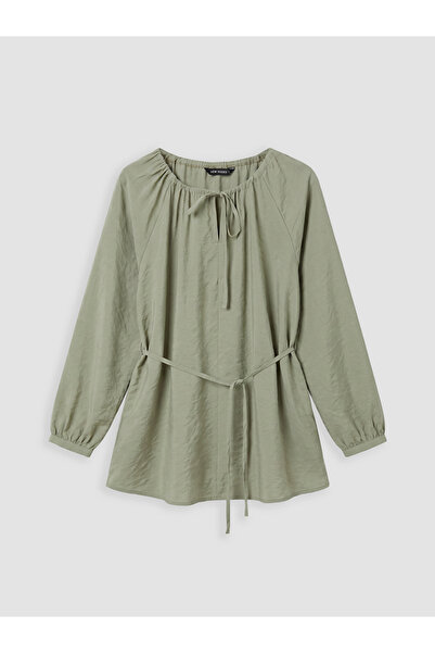 LC Waikiki Khaki Modal Blend Women's Shirt Tunic