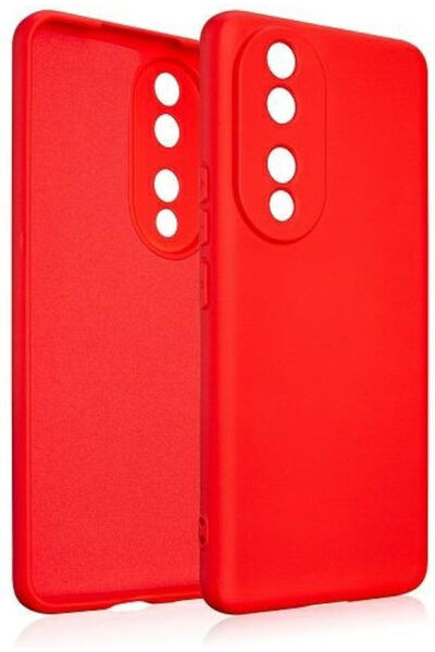 Beline Πίσω Κάλυμμα Σιλικόνης Κόκκινο (Honor 90)