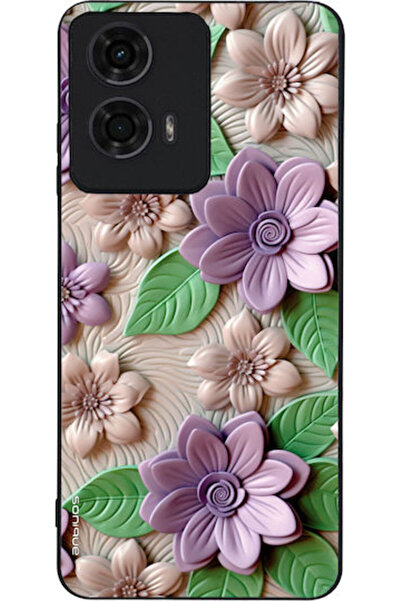 Other Θήκη Sonique Σειράς 3D Λουλουδιών για Motorola Moto G04 4G Moto G04s 4G...