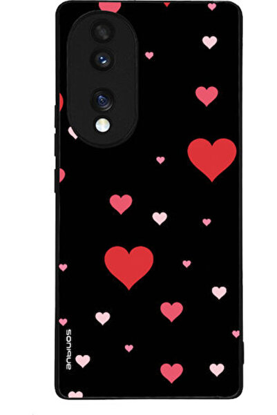 Other Θήκη Sonique Heart Series για Honor 70 5G Μαύρη
